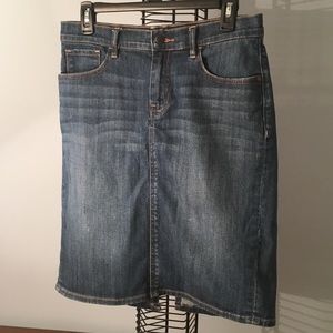 Old Navy Jean Skirt